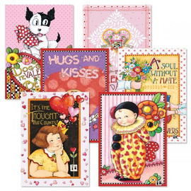 Hearts & Flowers Valentine's Day Cards