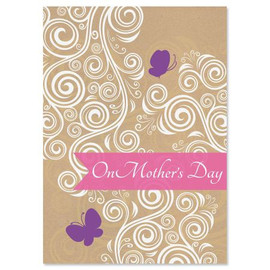 Quiet Moments Kraft Mother’s Day Card