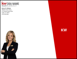 Design KW_A2_ENV_05 custom keller williams realty A2 Envelopes