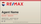 RE/MAX business card front design RM-F11 Warm Neutral Realtor Layout