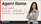 RE/MAX business card front design RM-F20 Watermark Photo Branding Layout