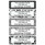 Black and White Return Address Labels on Rolls
