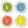 Sage Advice Round Address Labels (4 designs)