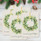 Gold Wreath Deluxe Foil Christmas Greeting Cards