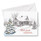 Winter Home Religious Christmas Greeting Cards
