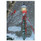 Luminous Lamp Post Religious Christmas Greeting Cards