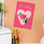 Love and Hugs Personalized Valentines Card