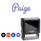 Script Self-Inking Stamp - 4 Colors
