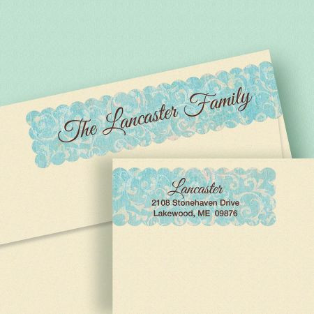 Simple Elegance Wrap Around Address Labels