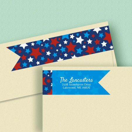 Allegiance Wrap Around Address Labels (4 Designs)