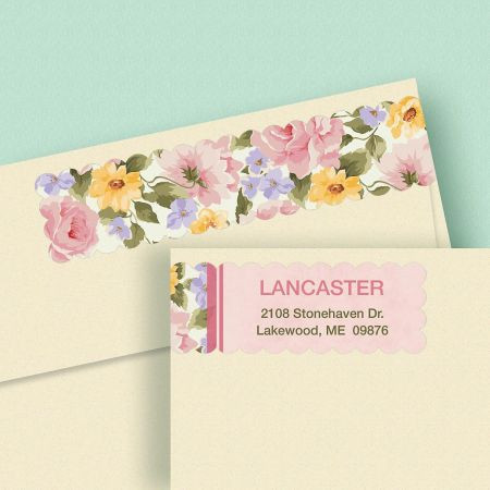 Garden Flair Wrap Around Address Labels