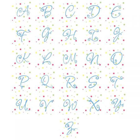 Splatter Dot Initial Round Address Labels