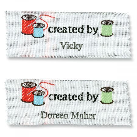 Created By Sewing Labels