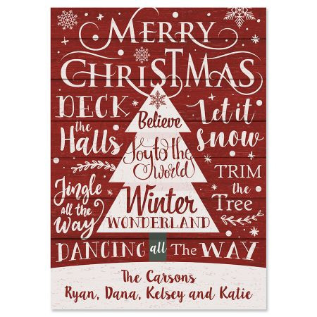 Messages of Christmas Cards