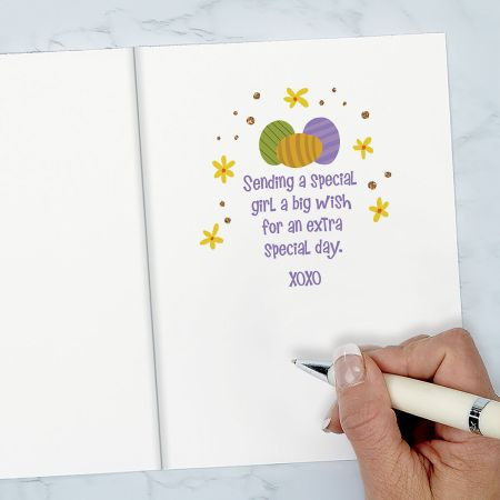 Special Girl Easter Card