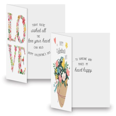 Petal Wishes Valentine Cards