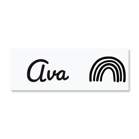Rainbow Self-Inking Stamp - 4 Colors