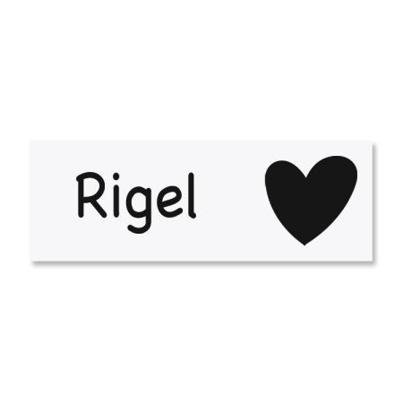 Heart Self-Inking Stamp - 4 Colors