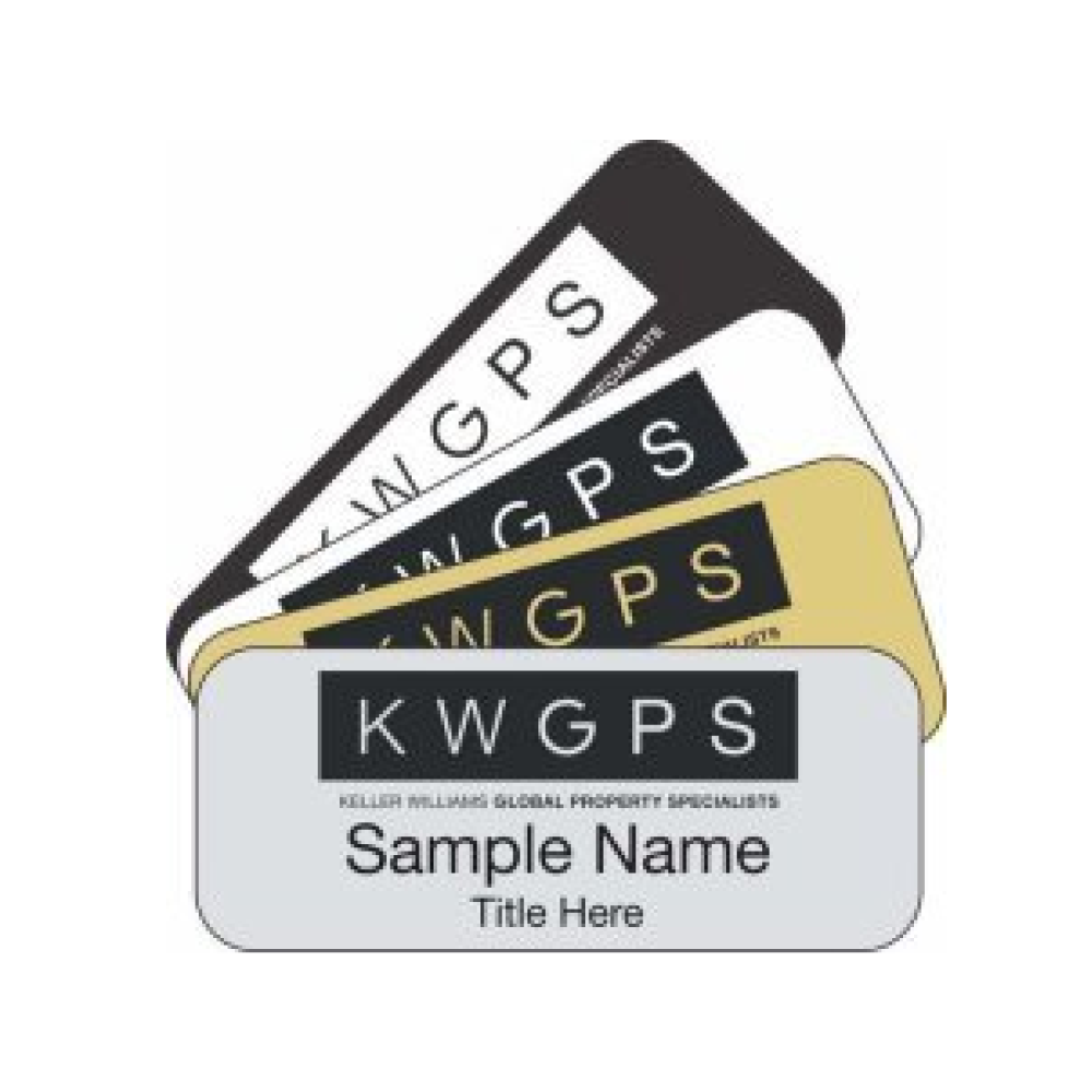Rectangle Name Badges