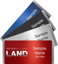 Large Meridian Name Badges
