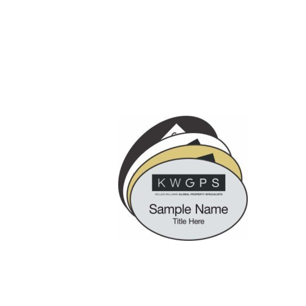 Oval Name Badges