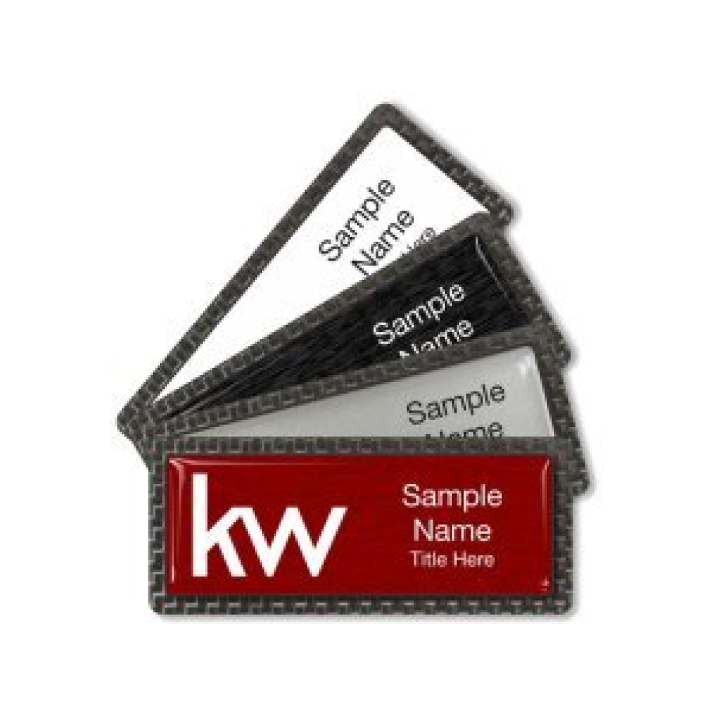 Carbon Fiber Name Badges