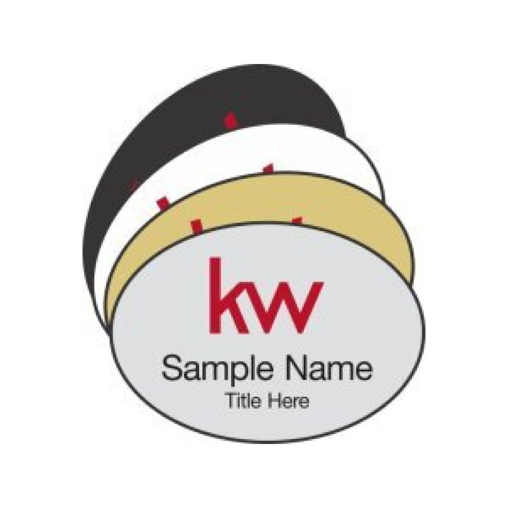 Oval Name Badges