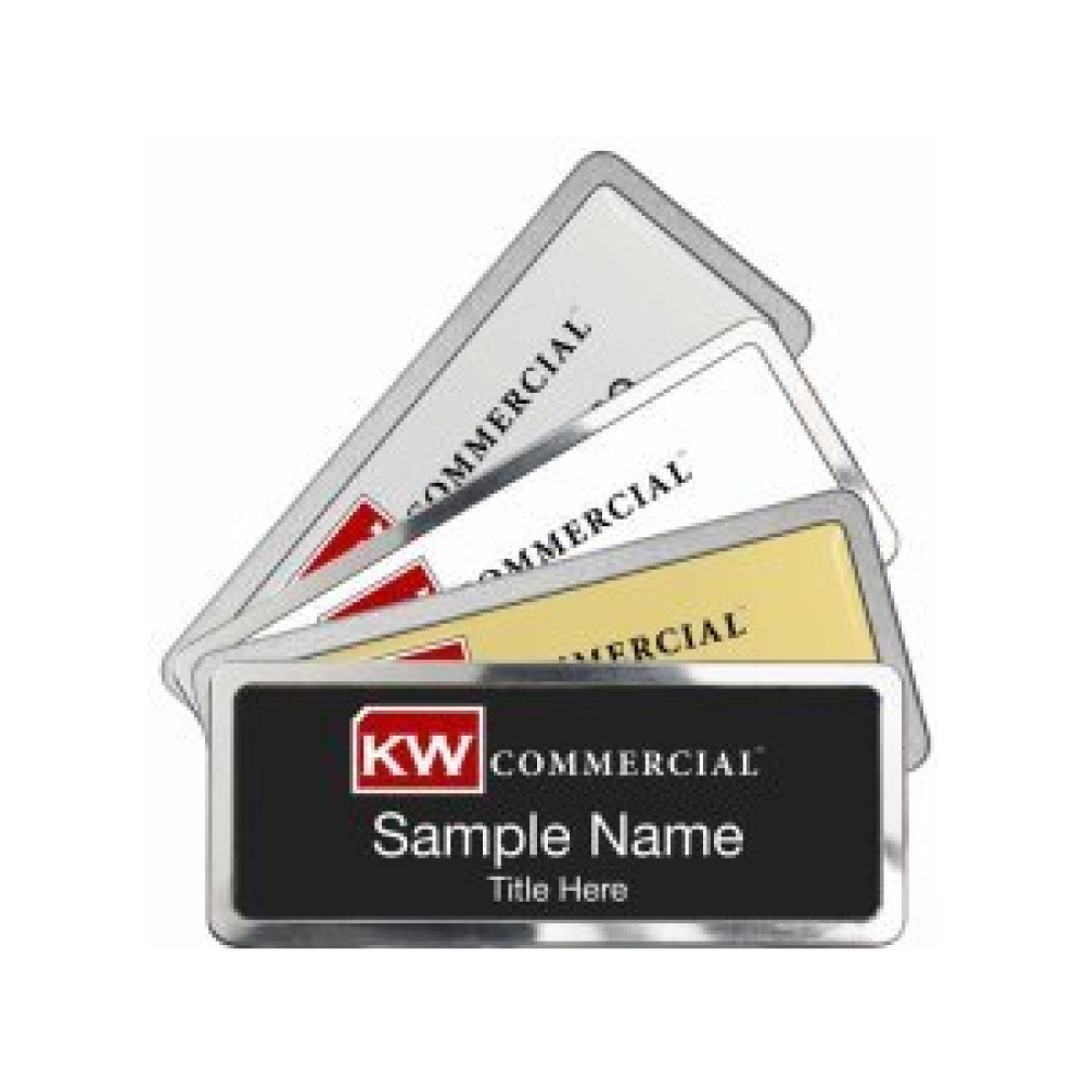 Rectangle Prestige Name Badges