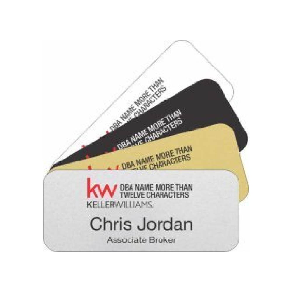 Rectangle Name Badges