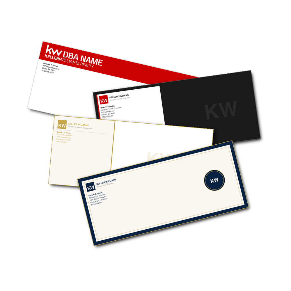 KW  10 Envelopes - 4.125 x 9.5