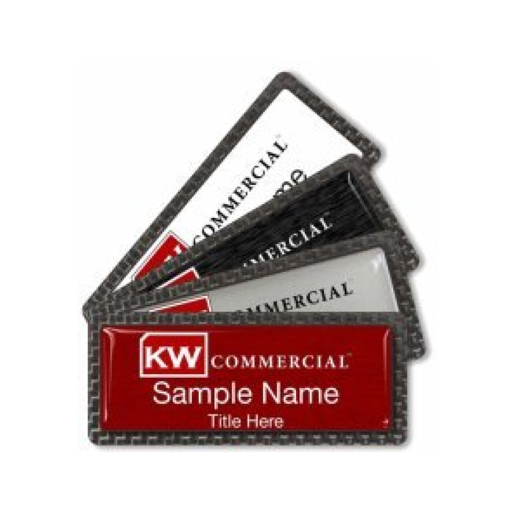 Carbon Fiber Name Badges