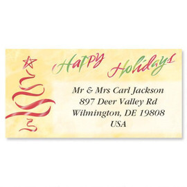 Christmas Address Labels