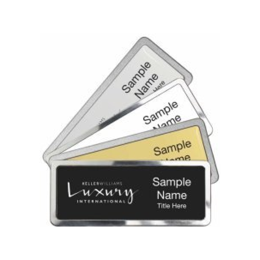 Rectangle Prestige Name Badges