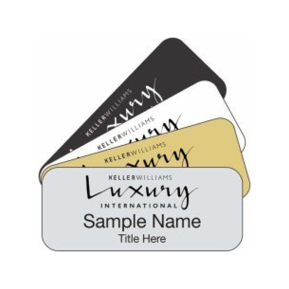 Rectangle Name Badges