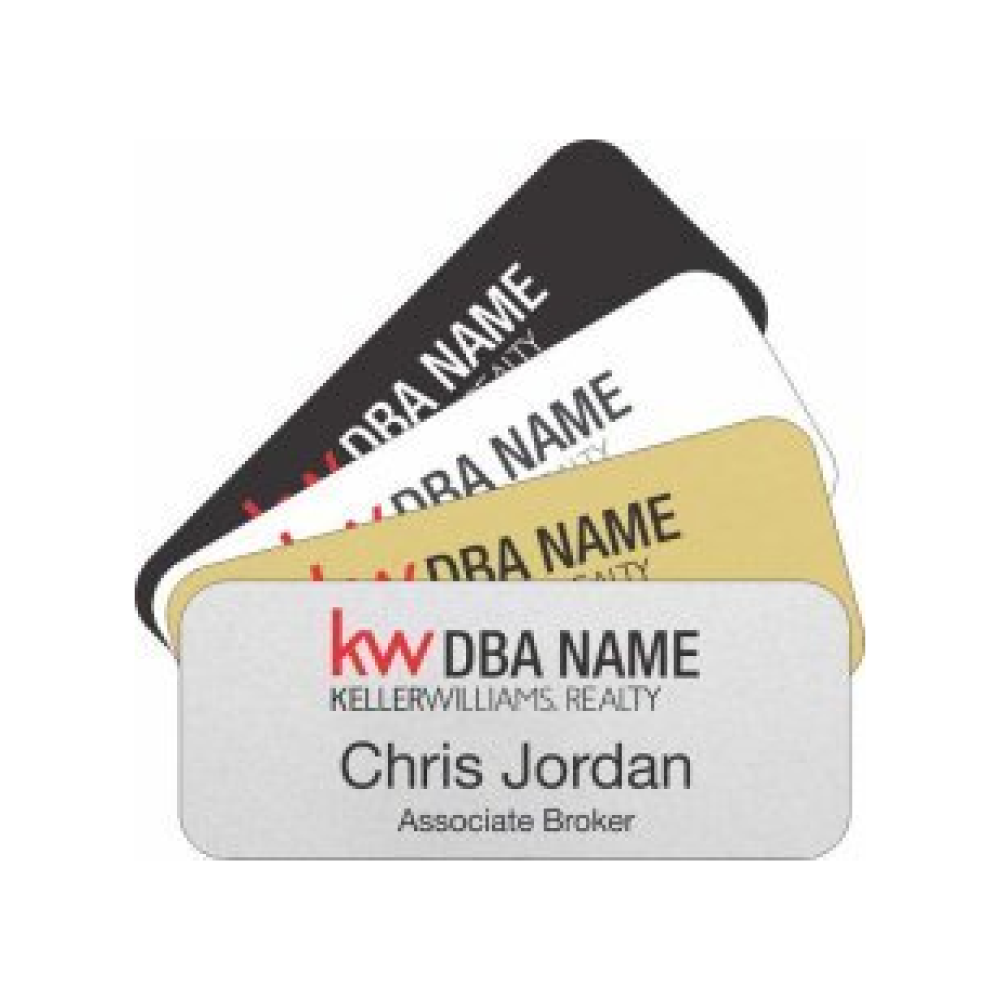 Rectangle Name Badges