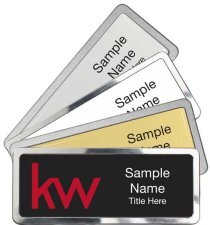 Rectangle Prestige Name Badges