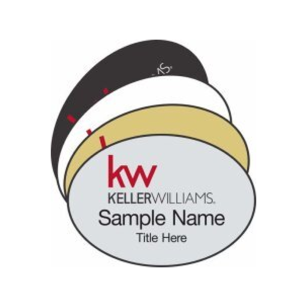 Oval Name Badges