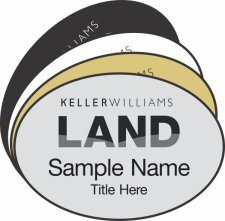 Oval Name Badges
