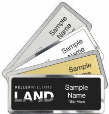 Rectangle Prestige Name Badges