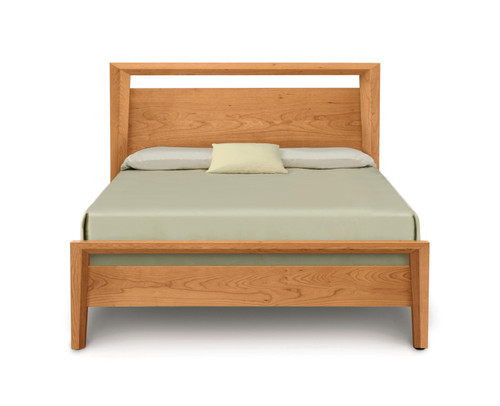 Mansfield Tall King Bed, Natural Cherry, Steamboat Springs, Colorado - Head On
