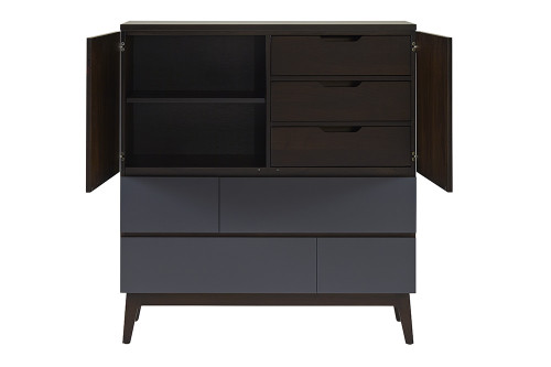 Serra Gent's Chest, David Chase Furniture, Steamboat Springs, Colorado - Open