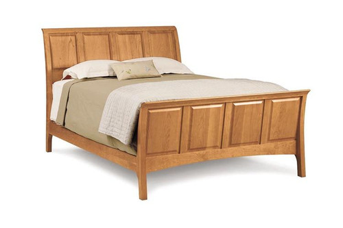 Sarah Sleigh Bed, David Chase Furniture, Steamboat Springs, Colorado - Full, Cherry