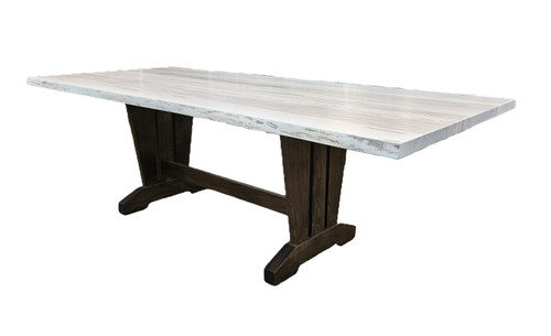 Glenwood Live Edge Dining Table, David Chase Furniture, Steamboat Springs, Colorado - Full