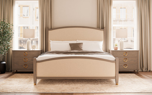 Claire Queen Bed, David Chase Furniture, Steamboat Springs, Colorado - Lifestyle 1