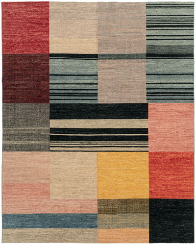 Slide MZ Natural Rust - Area Rug - David Chase Furniture