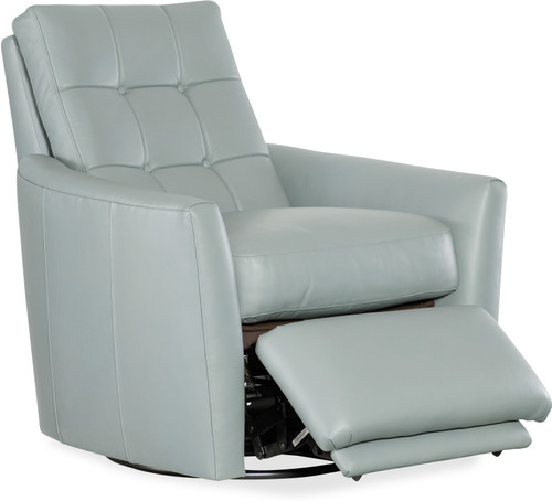 Saxton Swivel Recliner, David Chase Furniture, Steamboat Springs, Colorado - Leather 2