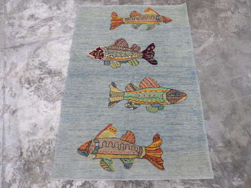 Avshar Fish Rug Area Rug, David Chase Furniture, Steamboat Springs, CO - Instock 1