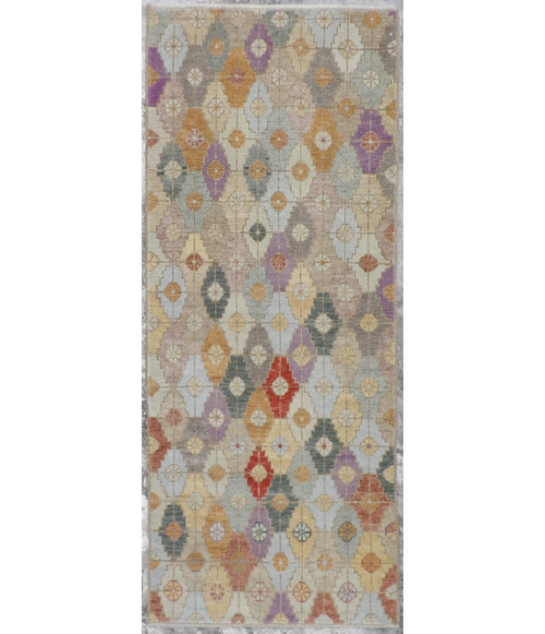 Oushak Runner Area Rug, David Chase Furniture, Steamboat Springs, CO - Crop