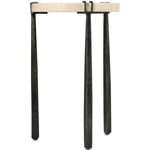 Driftwood Metal Spot Table , David Chase Furniture, Steamboat Springs, Colorado - Full