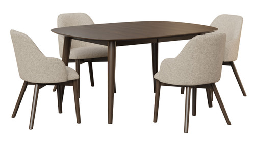 42x60 Rosella Table, David Chase Furniture, Steamboat Springs, Colorado - Set